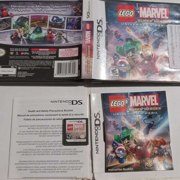 Nintendo Other - Lego Marvel Super Heroes Tested Nintendo DS Video Game